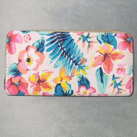 Canvas Zip Wallet - Picture 3 of 16